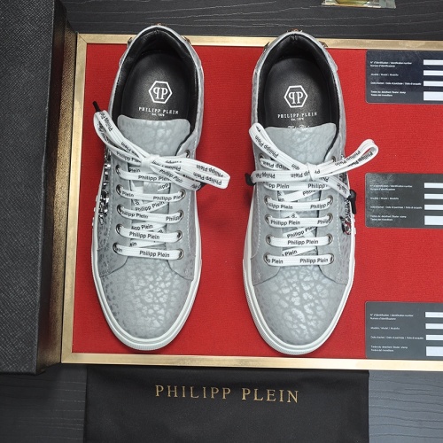 Replica Philipp Plein PP Casual Shoes For Men #1236947 $80.00 USD for Wholesale