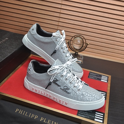 Replica Philipp Plein PP Casual Shoes For Men #1236947 $80.00 USD for Wholesale