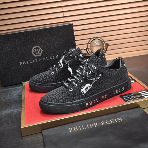 Wholesale Philipp Plein PP Casual Shoes For Men #1236949 $80.00 USD, Wholesale Quality Replica Philipp Plein PP Casual Shoes