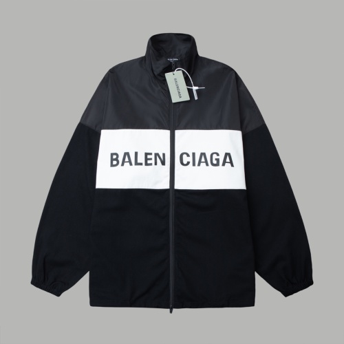 Wholesale Balenciaga Jackets Long Sleeved For Unisex #1237041 $72.00 USD, Wholesale Quality Replica Balenciaga Jackets