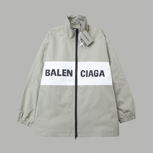 Wholesale Balenciaga Jackets Long Sleeved For Unisex #1237042 $72.00 USD, Wholesale Quality Replica Balenciaga Jackets