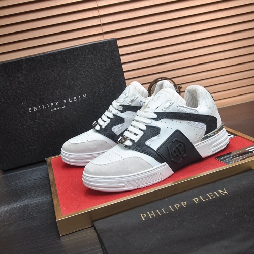 Wholesale Philipp Plein PP Casual Shoes For Men #1237072 $105.00 USD, Wholesale Quality Replica Philipp Plein PP Casual Shoes