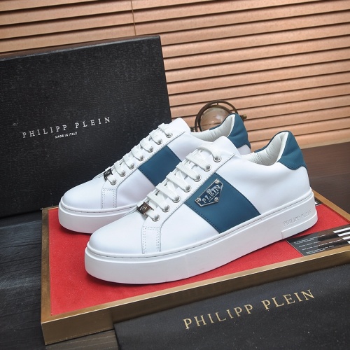 Wholesale Philipp Plein PP Casual Shoes For Men #1237082 $105.00 USD, Wholesale Quality Replica Philipp Plein PP Casual Shoes