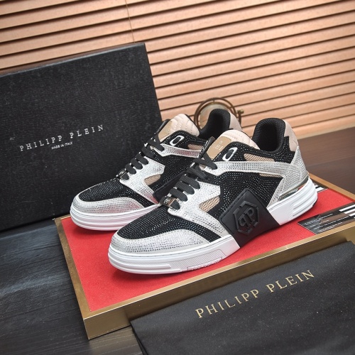 Wholesale Philipp Plein PP Casual Shoes For Men #1237085 $112.00 USD, Wholesale Quality Replica Philipp Plein PP Casual Shoes