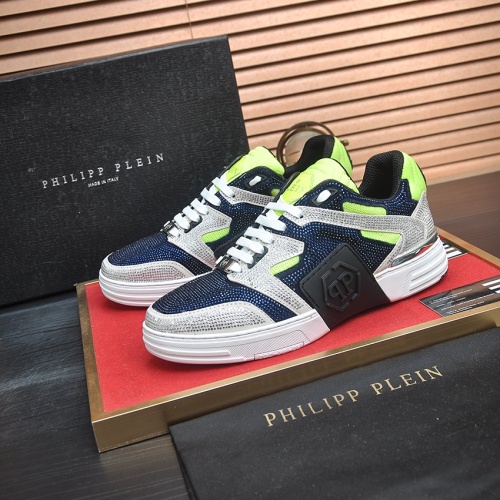 Wholesale Philipp Plein PP Casual Shoes For Men #1237086 $112.00 USD, Wholesale Quality Replica Philipp Plein PP Casual Shoes