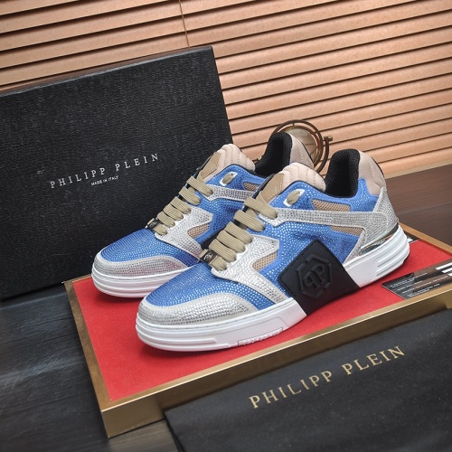 Wholesale Philipp Plein PP Casual Shoes For Men #1237087 $112.00 USD, Wholesale Quality Replica Philipp Plein PP Casual Shoes