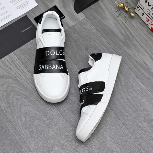 Replica Dolce & Gabbana D&G Casual Shoes For Men #1237117 $76.00 USD for Wholesale