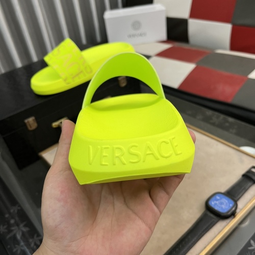 Replica Versace Slippers For Men #1237167 $45.00 USD for Wholesale