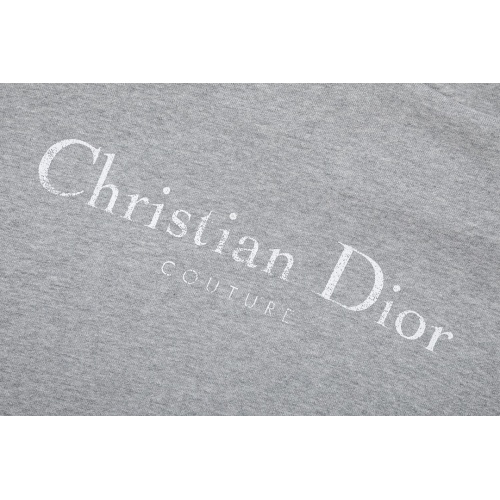 Replica Christian Dior Hoodies Long Sleeved For Unisex #1237199 $72.00 USD for Wholesale