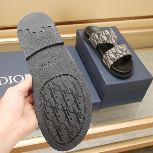 Replica Christian Dior Slippers For Men #1237213 $72.00 USD for Wholesale