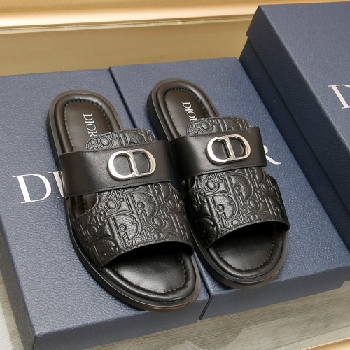 Wholesale Christian Dior Slippers For Men #1237218 $72.00 USD, Wholesale Quality Replica Christian Dior Slippers