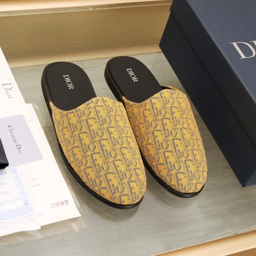 Wholesale Christian Dior Slippers For Men #1237221 $76.00 USD, Wholesale Quality Replica Christian Dior Slippers