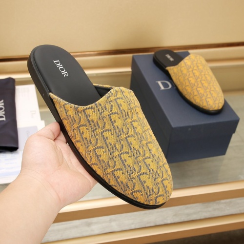 Replica Christian Dior Slippers For Men #1237221 $76.00 USD for Wholesale