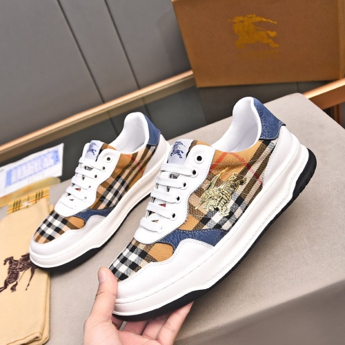 Replica Burberry Casual Shoes For Men #1237233 $76.00 USD for Wholesale