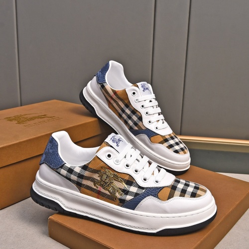 Replica Burberry Casual Shoes For Men #1237233 $76.00 USD for Wholesale