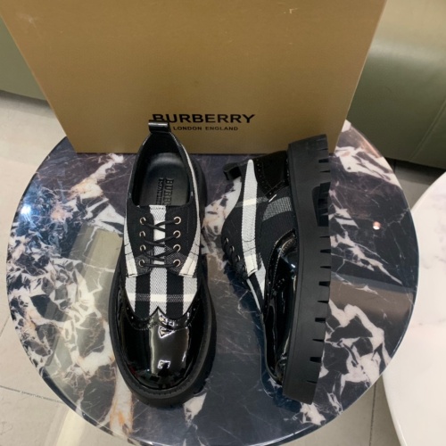 Replica Burberry Leather Shoes For Men #1237237 $82.00 USD for Wholesale