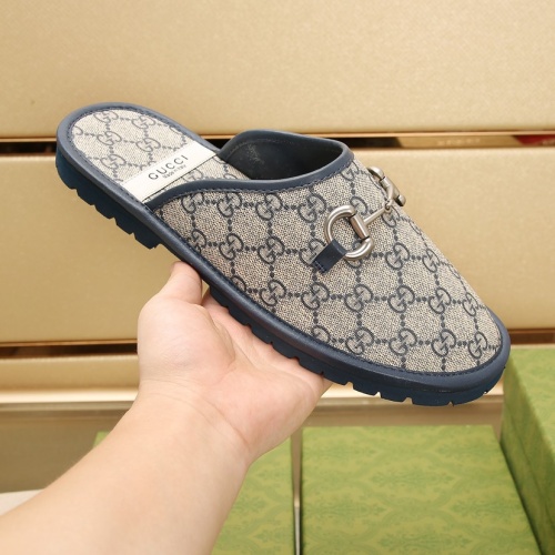 Replica Gucci Slippers For Men #1237239 $76.00 USD for Wholesale