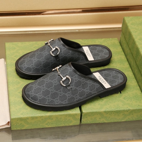 Replica Gucci Slippers For Men #1237240 $76.00 USD for Wholesale