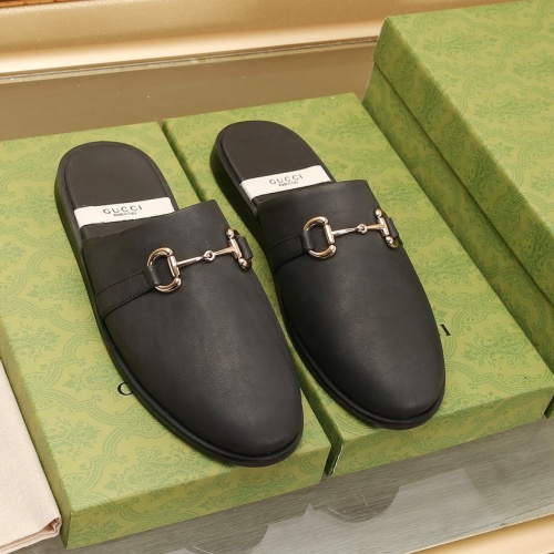 Wholesale Gucci Slippers For Men #1237241 $80.00 USD, Wholesale Quality Replica Gucci Slippers