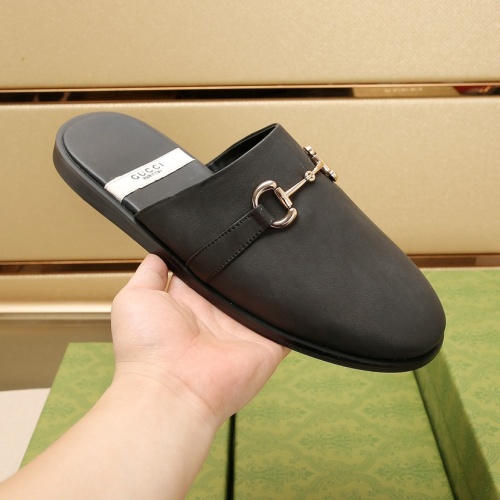 Replica Gucci Slippers For Men #1237241 $80.00 USD for Wholesale