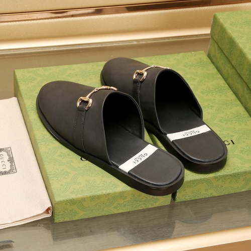 Replica Gucci Slippers For Men #1237241 $80.00 USD for Wholesale