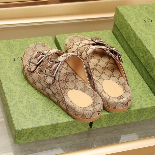 Replica Gucci Slippers For Men #1237242 $72.00 USD for Wholesale