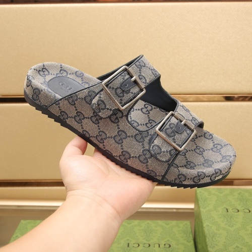 Replica Gucci Slippers For Men #1237243 $72.00 USD for Wholesale