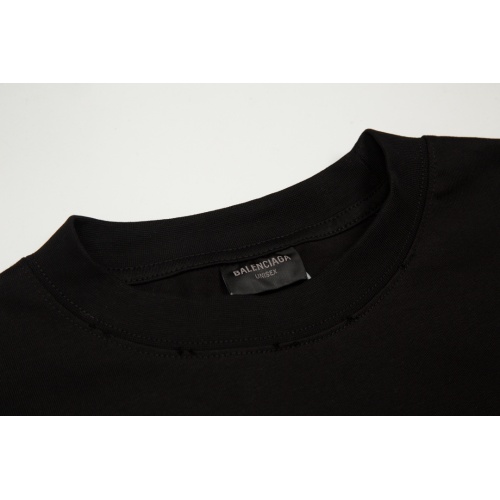 Replica Balenciaga T-Shirts Short Sleeved For Unisex #1237245 $45.00 USD for Wholesale