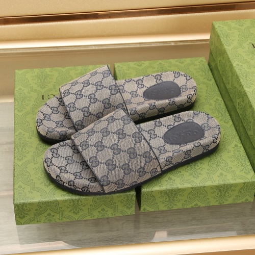 Replica Gucci Slippers For Men #1237247 $72.00 USD for Wholesale