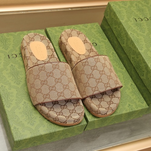 Wholesale Gucci Slippers For Men #1237248 $72.00 USD, Wholesale Quality Replica Gucci Slippers