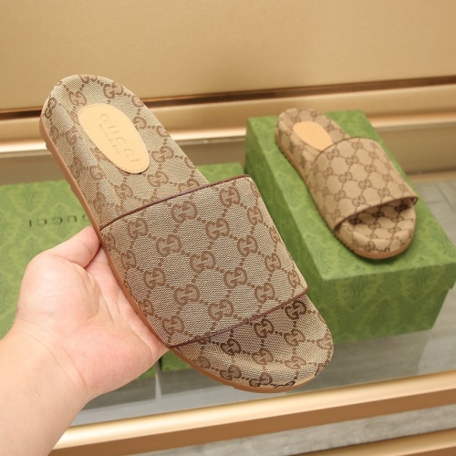 Replica Gucci Slippers For Men #1237248 $72.00 USD for Wholesale