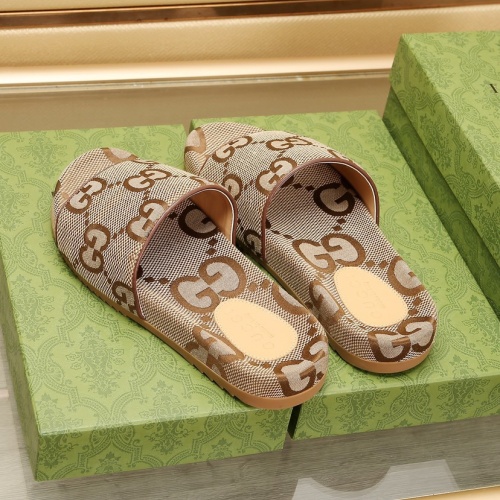 Replica Gucci Slippers For Men #1237249 $72.00 USD for Wholesale