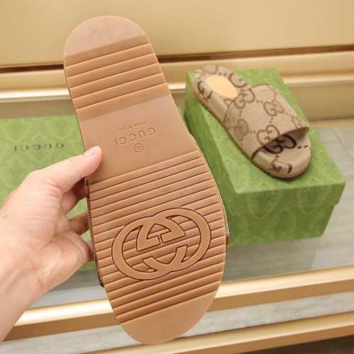 Replica Gucci Slippers For Men #1237249 $72.00 USD for Wholesale