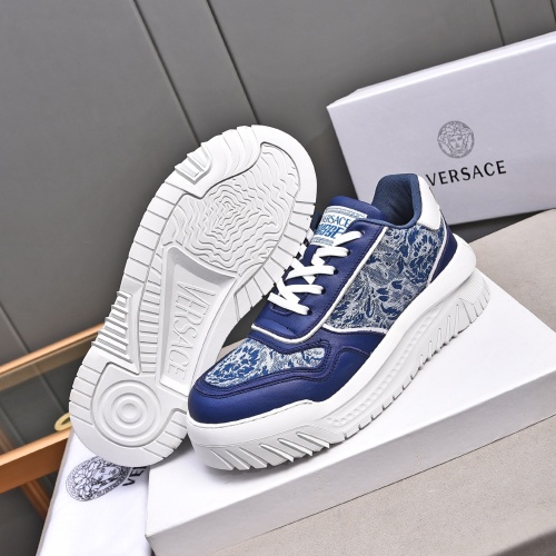 Replica Versace Casual Shoes For Men #1237289 $92.00 USD for Wholesale