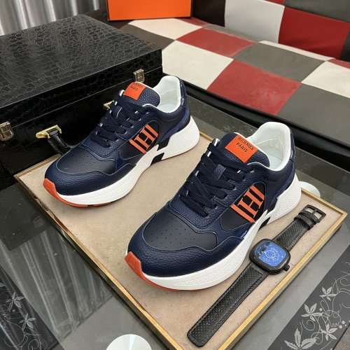 Wholesale Hermes Casual Shoes For Men #1237300 $98.00 USD, Wholesale Quality Replica Hermes Casual Shoes