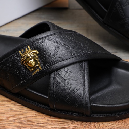 Replica Versace Slippers For Men #1237307 $56.00 USD for Wholesale