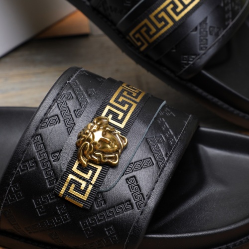 Replica Versace Slippers For Men #1237308 $56.00 USD for Wholesale