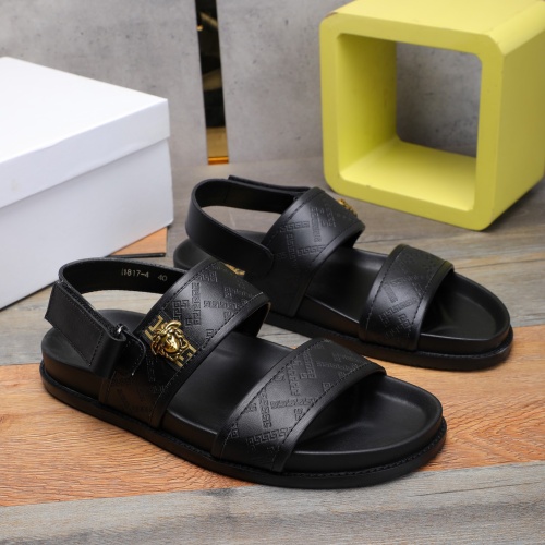 Wholesale Versace Sandal For Men #1237309 $56.00 USD, Wholesale Quality Replica Versace Sandal