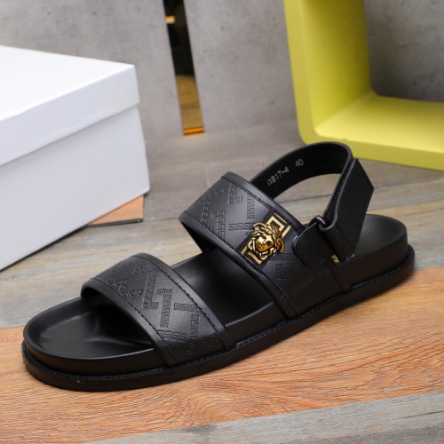 Replica Versace Sandal For Men #1237309 $56.00 USD for Wholesale