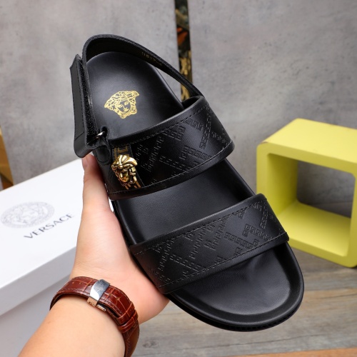 Replica Versace Sandal For Men #1237309 $56.00 USD for Wholesale