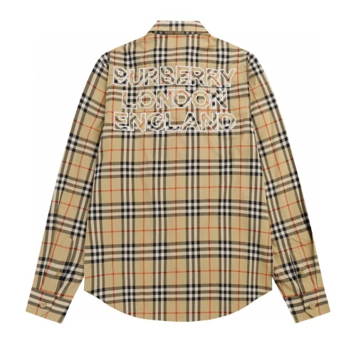 Wholesale Burberry Shirts Long Sleeved For Unisex #1237315 $68.00 USD, Wholesale Quality Replica Burberry Shirts