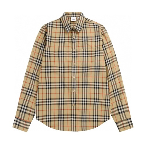 Replica Burberry Shirts Long Sleeved For Unisex #1237315 $68.00 USD for Wholesale