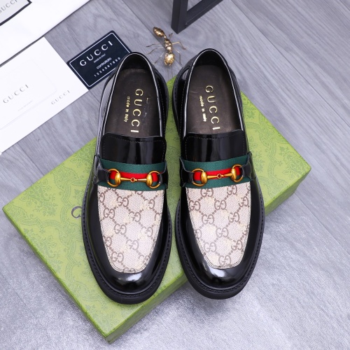 Replica Gucci Oxfords Shoes For Men #1237319 $96.00 USD for Wholesale