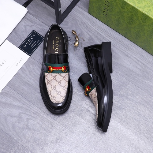 Replica Gucci Oxfords Shoes For Men #1237319 $96.00 USD for Wholesale