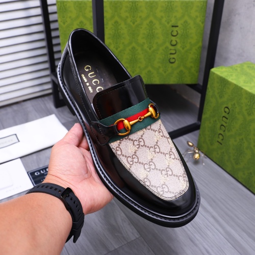 Replica Gucci Oxfords Shoes For Men #1237319 $96.00 USD for Wholesale