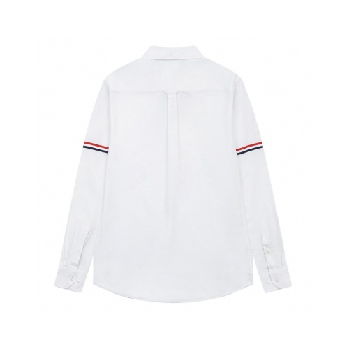 Replica Thom Browne TB Shirts Long Sleeved For Unisex #1237321 $52.00 USD for Wholesale