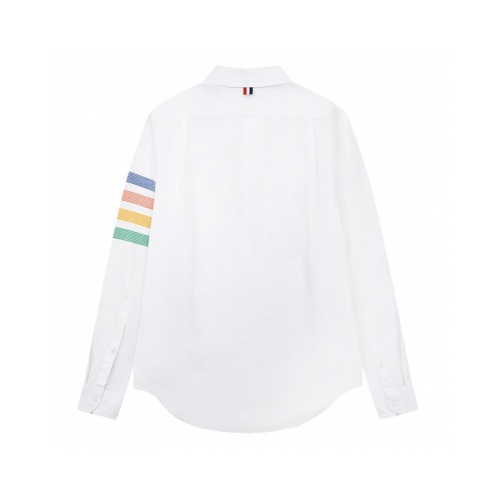 Replica Thom Browne TB Shirts Long Sleeved For Unisex #1237322 $52.00 USD for Wholesale