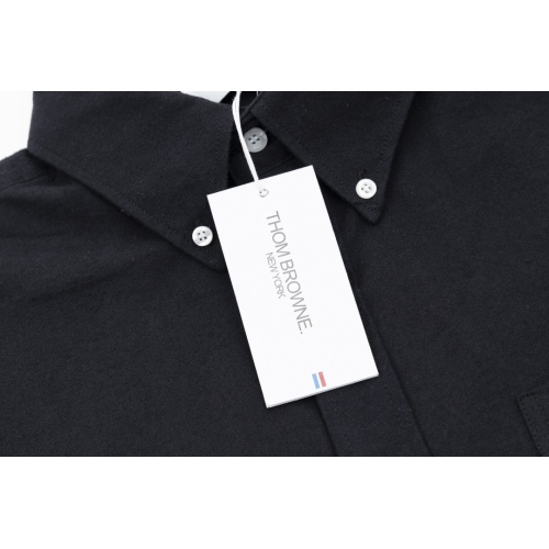 Replica Thom Browne TB Shirts Long Sleeved For Unisex #1237324 $56.00 USD for Wholesale