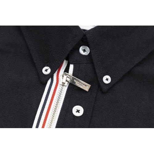 Replica Thom Browne TB Shirts Long Sleeved For Unisex #1237326 $64.00 USD for Wholesale