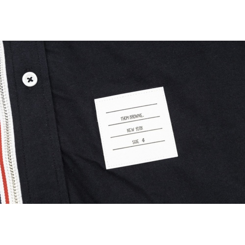 Replica Thom Browne TB Shirts Long Sleeved For Unisex #1237326 $64.00 USD for Wholesale